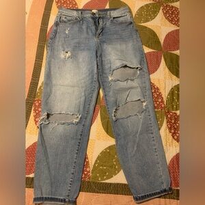 Sneak Peek Light Blue Straight Jeans